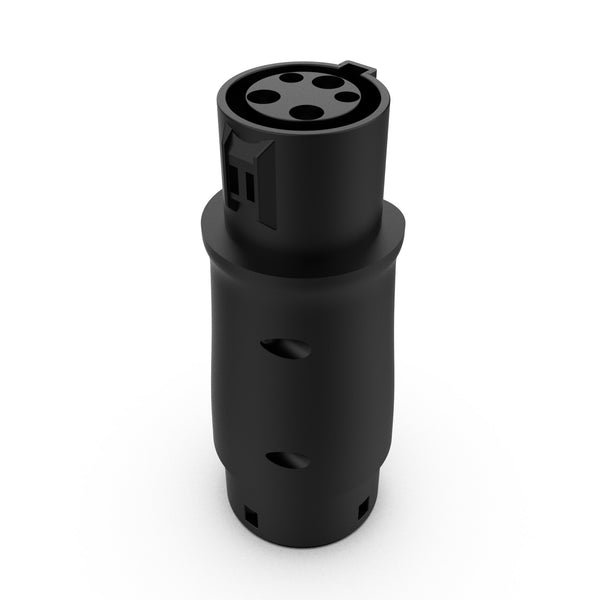 Type 1 charging-side socket on the adapter
