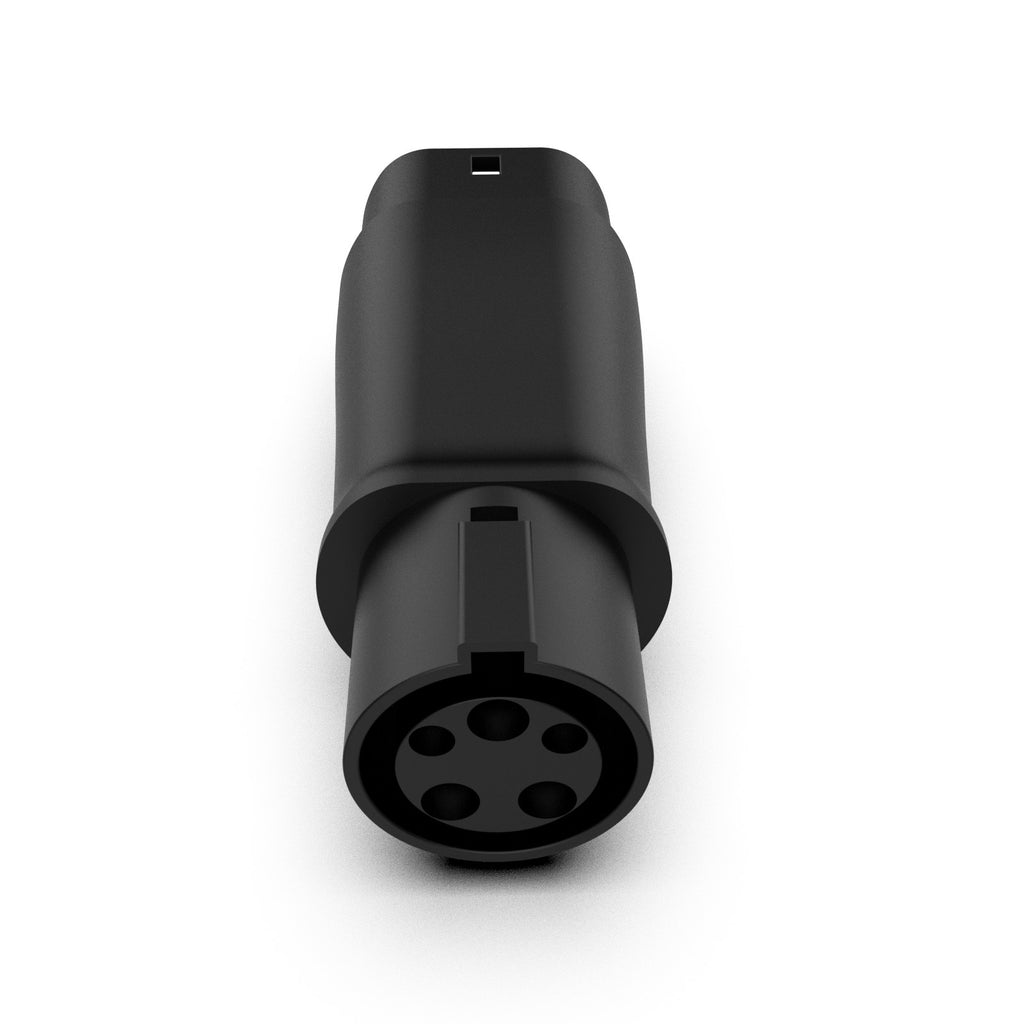Connector direction view of the charging adapter