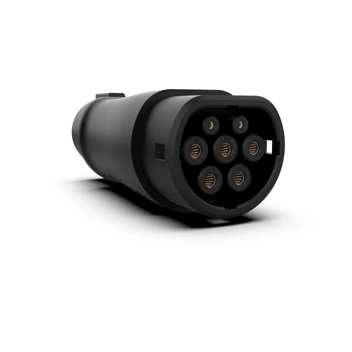 Type 1 to Type 2 EV charging adapter Main image