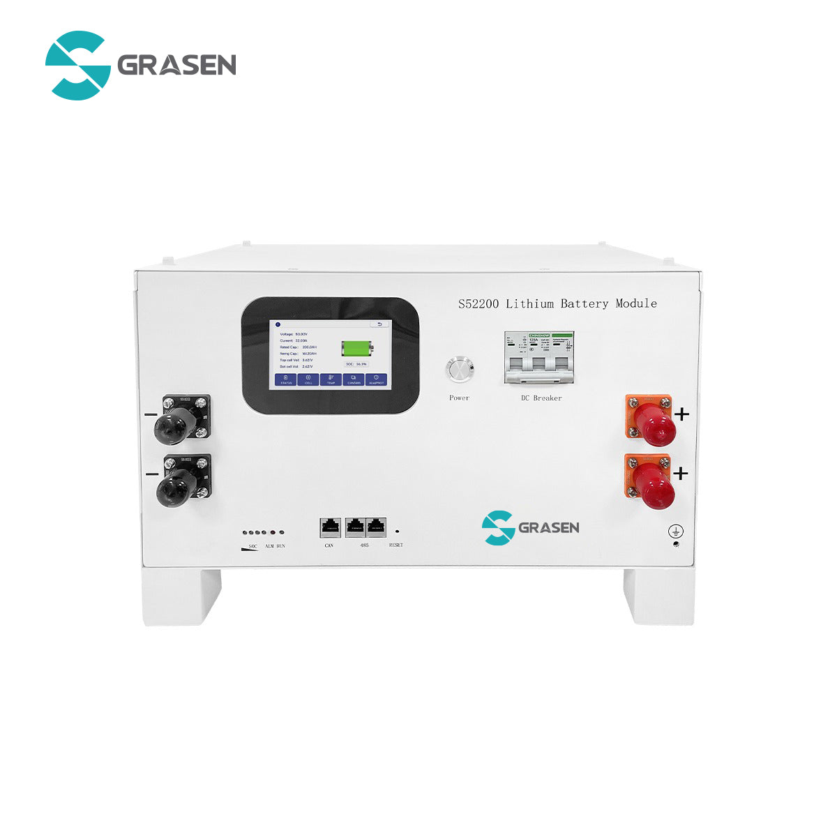 S52200 51.2V 10.24KWH Stack-mounted Lithium Battery Main image